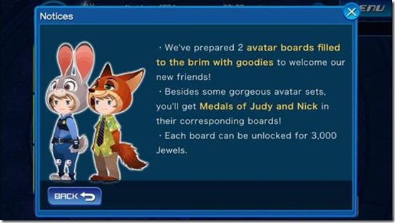 kingdom hearts unchained x zootopia 2