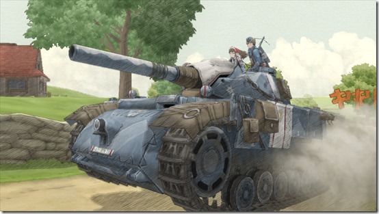 valkyria chronicles tank