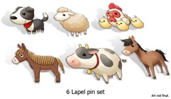 Limited Edition Harvest Moon Pins