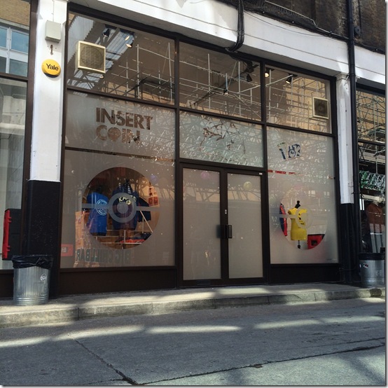 Insert Coin pop-up shop