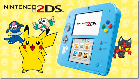 Pokémon Sun & Moon Is Getting A Limited Edition 2DS Console In
