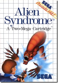 alien syndrome master system box art