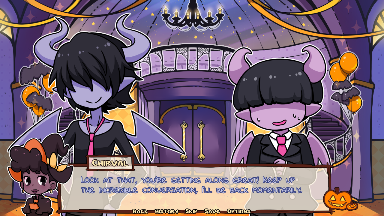 In This Visual Novel, Help A Young Witch Get Her First Kiss At A Spooky ...