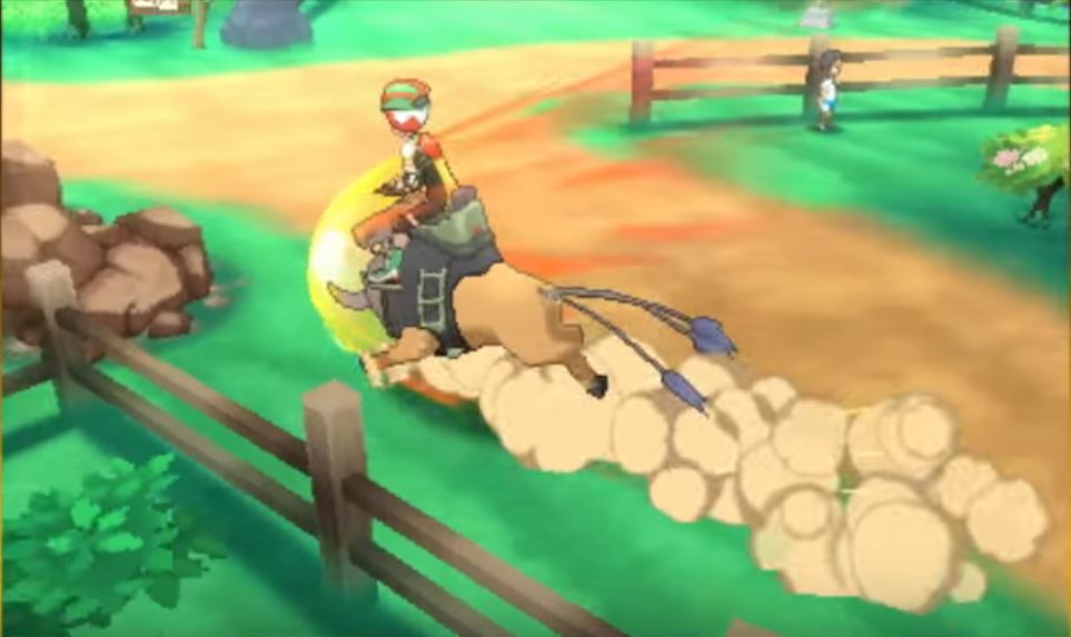 How to Use a Poké Ride Pokémon in Pokémon Sun and Moon: 4 Steps