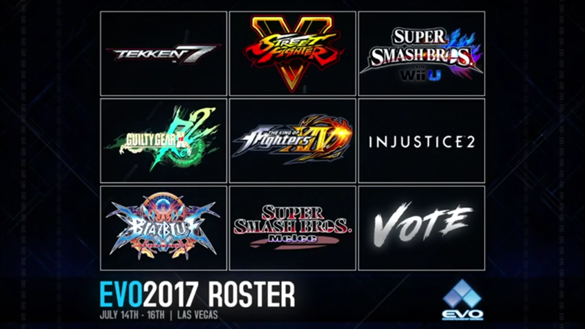 guilty gear xrd rev 2 tekken 7 smash bros sfv kof xiv and more announced for evo 2017 siliconera guilty gear xrd rev 2 tekken 7 smash