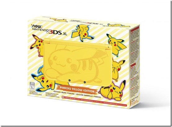 Pikachu Yellow N3DSXL