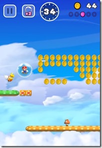 super mario run coinsa