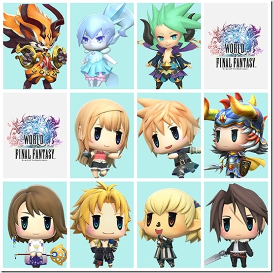 final fantasy chibi figures