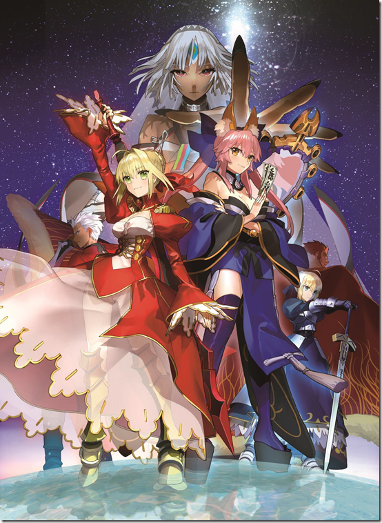 Fate_EXTELLA_ The Umbral Star - Key Art