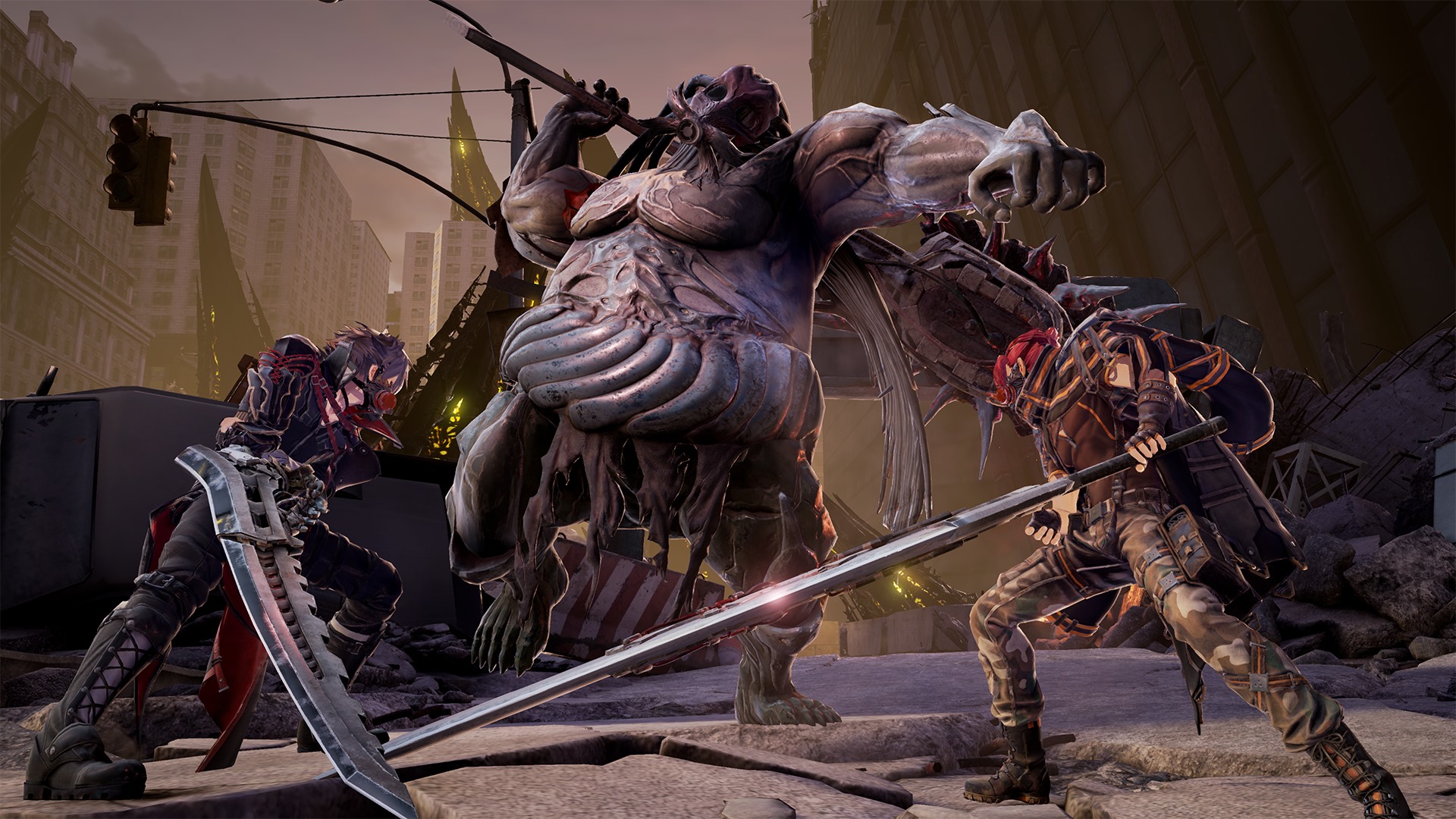 Code Vein Gameplay: 10 Minutes of Demon Battling and Brief Boss Encounters