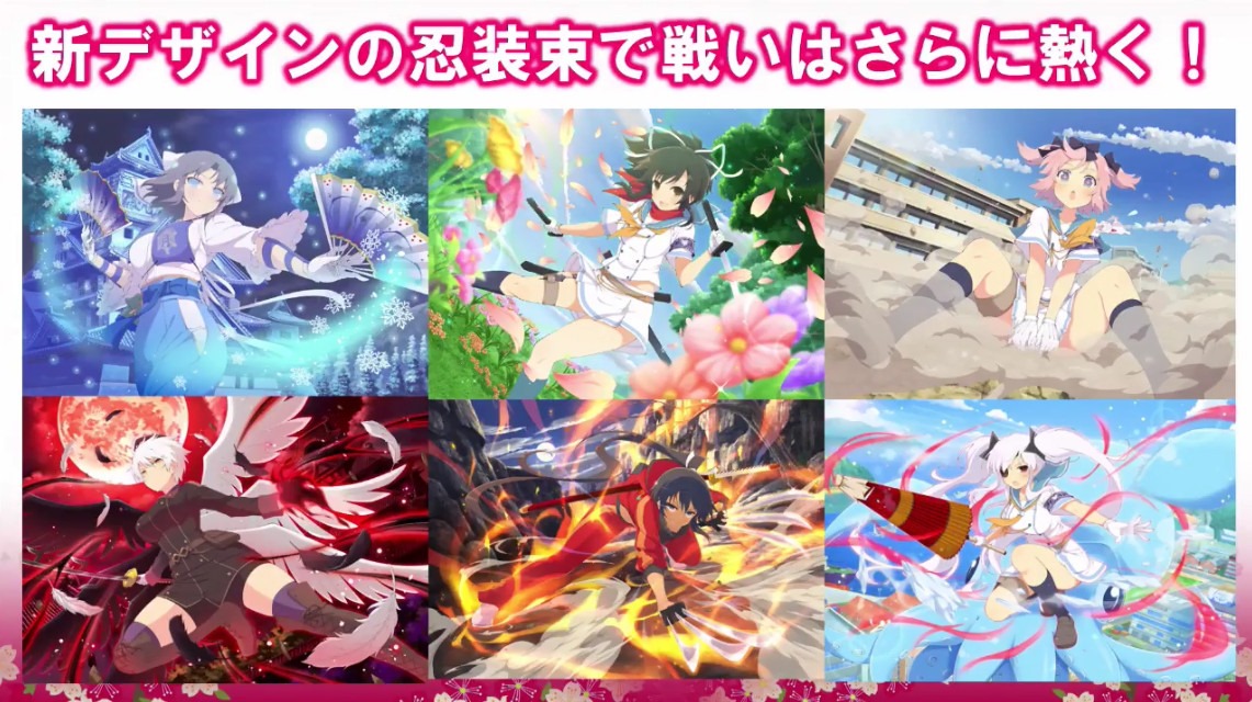 Shinobi Master Senran Kagura: New Link announced for iOS, Android