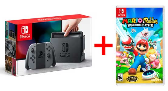 First Discount On Nintendo Switch Bundle Spotted With Mario And Rabbids Siliconera
