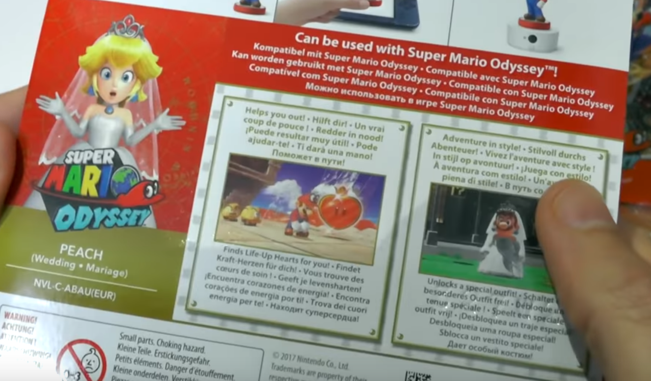 The Wedding Peach Amiibo Unlocks A Wedding Dress For Mario In Super Mario  Odyssey - Siliconera