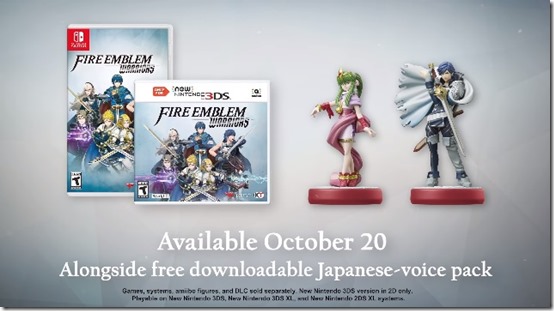 fire emblem warriors voices