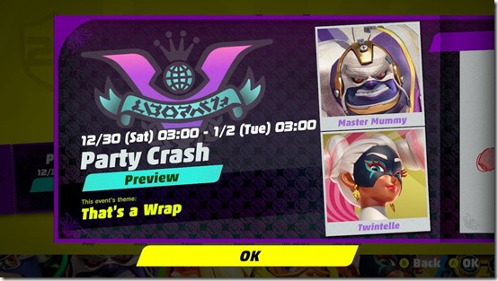 arms party crash