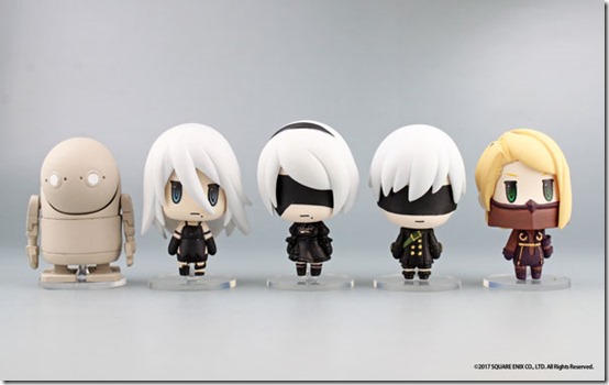 NieR: Automata's Cute Trading Arts Mini Figures Release May 26