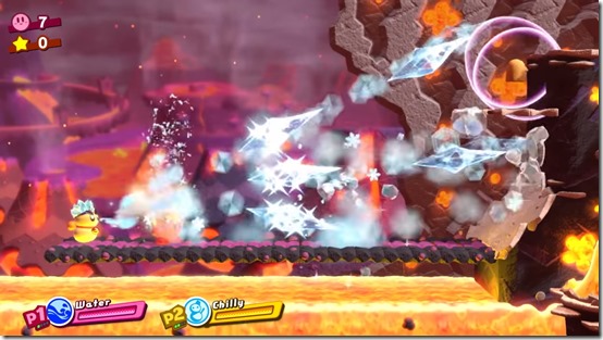 Kirby Star Allies icicle lance