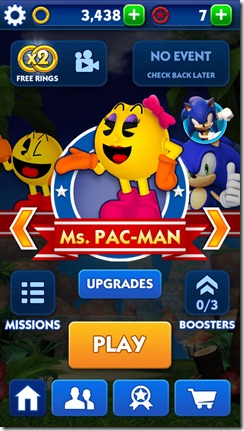 Sonic Dash featuring PAC-MAN - Screenshot 03