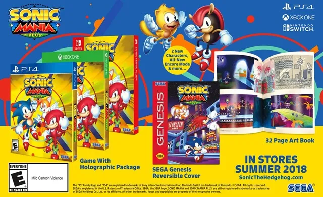 Sonic Mania Sprite Sega Genesis Comparison : r/NintendoSwitch