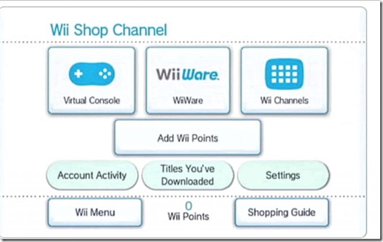 wii shop channel virtual console