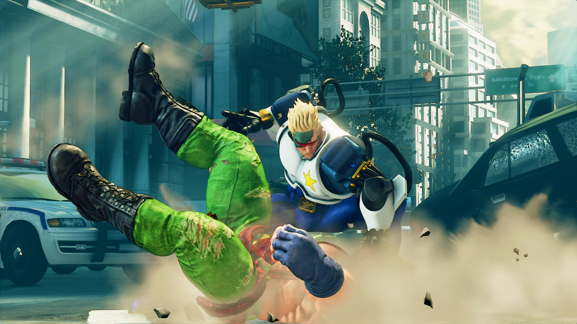 Captain Commando e outros viram roupas em Street Fighter V: Arcade Edition