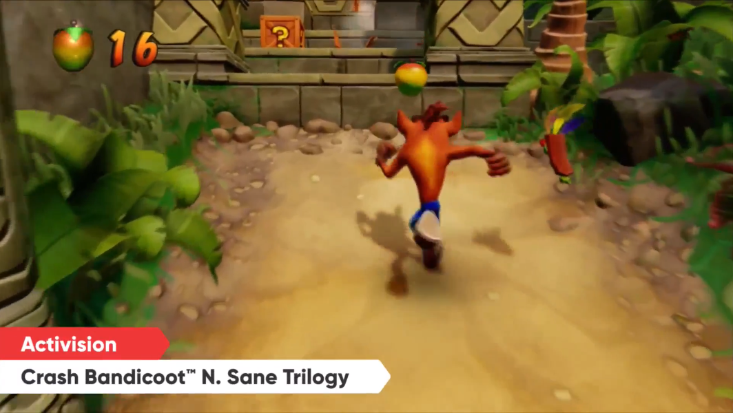 Crash Bandicoot N. Sane Trilogy - Nintendo Switch Gameplay Footage 