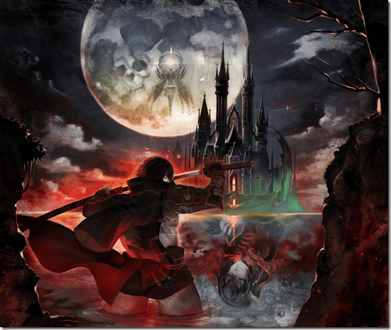 Bloodstained Curse of the Moon - Key Art