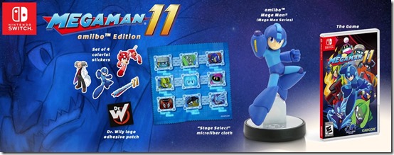 Mega Man 11 amiibo edition