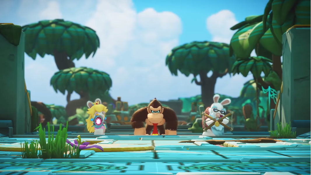 Mario + Rabbids Kingdom Battle: Donkey Kong Adventure Has Rabbid Cranky ...