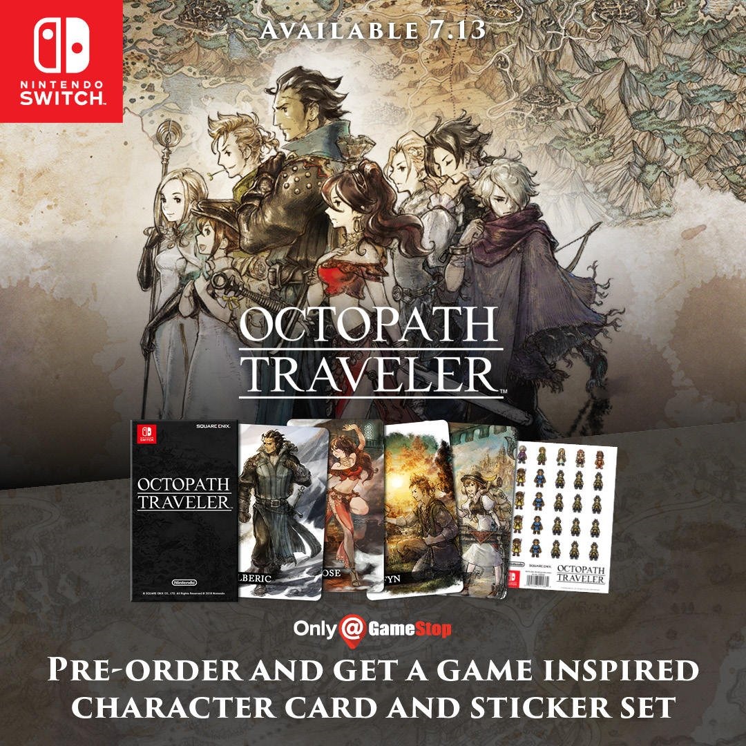 Nintendo Switch Game Deals - Octopath Traveler - Standard Edition - games  Cartridge Physical Card - AliExpress