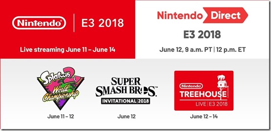 nintendo e3 2018