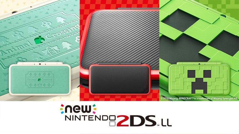 Animal Crossing New Leaf Mario Kart 7 And Minecraft 2ds Xl Models Revealed In Japan Siliconera