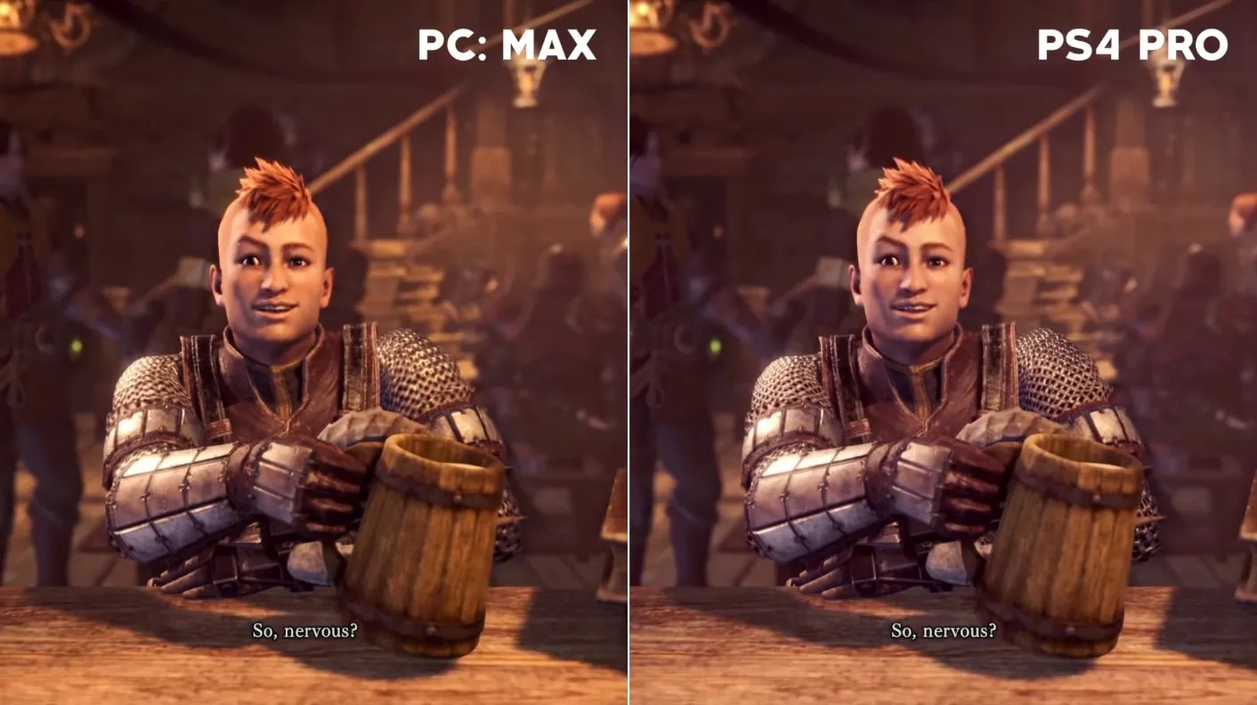 Monster Hunter World Video Compares Pc Vs Ps4 Pro And Pc Max Vs Low Settings Siliconera