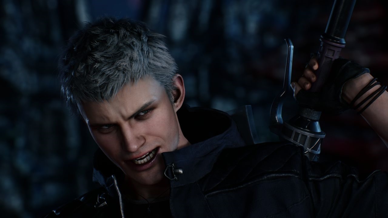 What is up with Dante's face here? DMC1 : r/DevilMayCry