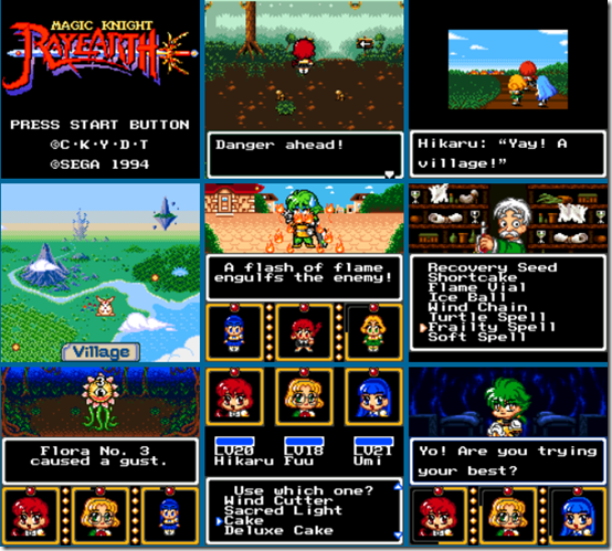 magic knight rayearth