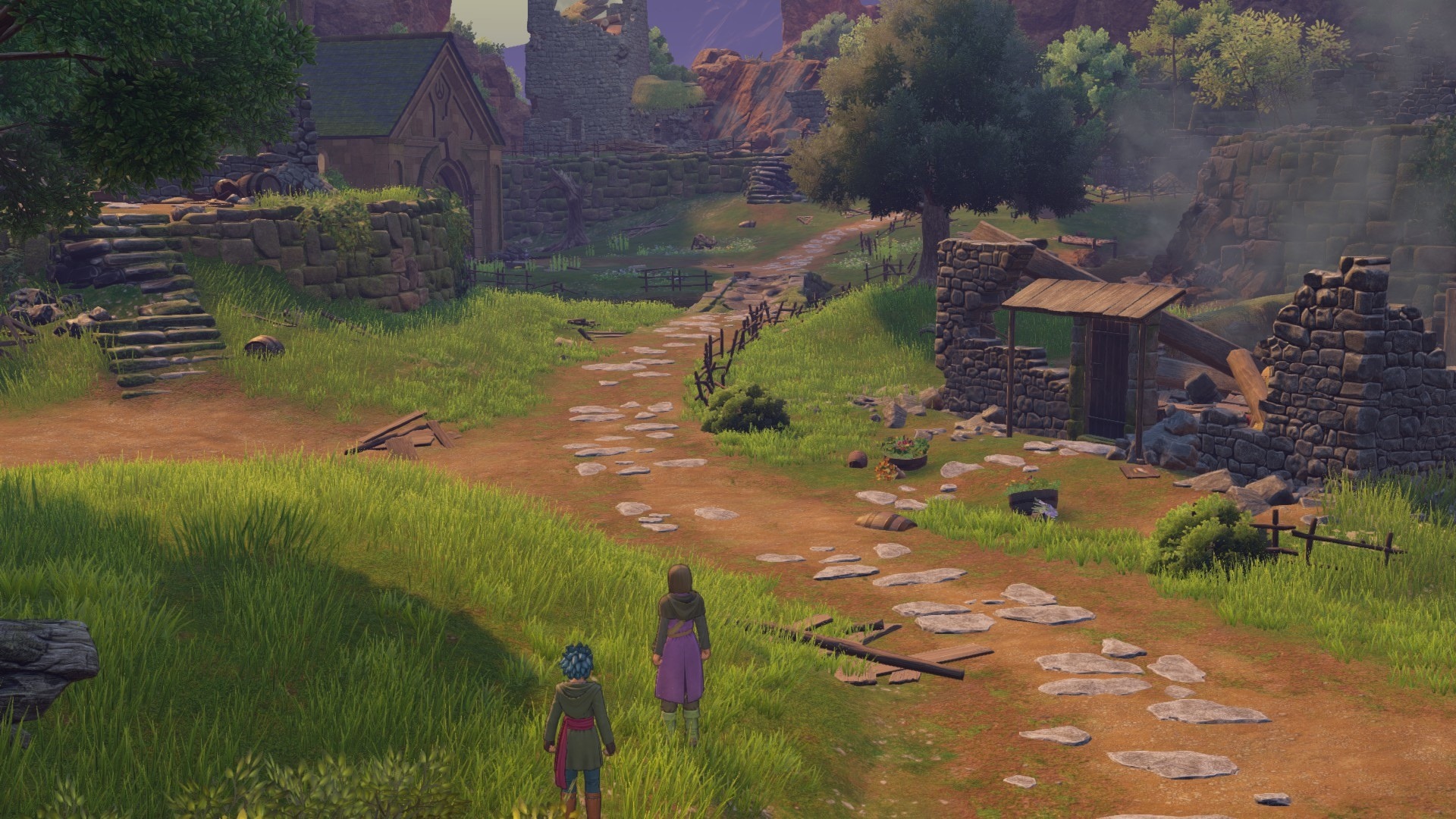 Returning To Dragon Quest Xi S Cobblestone Can Be Rewarding