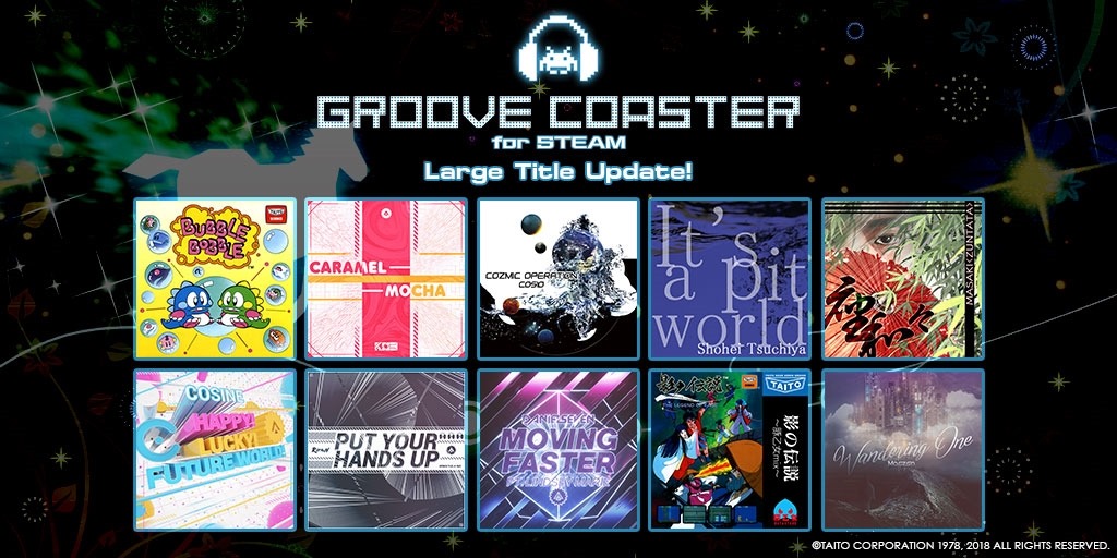 Groove Coaster for Steam 'Undertale' DLC songs now available - Gematsu