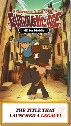 professor layton and the curious village hd for mobile