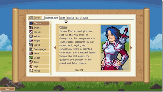 wargroove extra features commanders