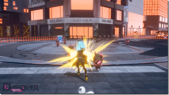 dusk diver gameplay 1