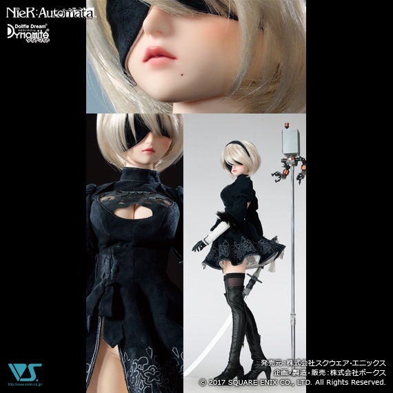 Veja as bonecas de 2B e 9S de NieR: Automata feitas pela Dollfie Dream -  PSX Brasil