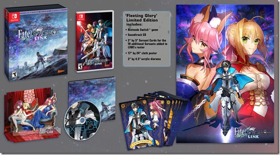 Fate Extella Link Fleeting Glory Limited Edition