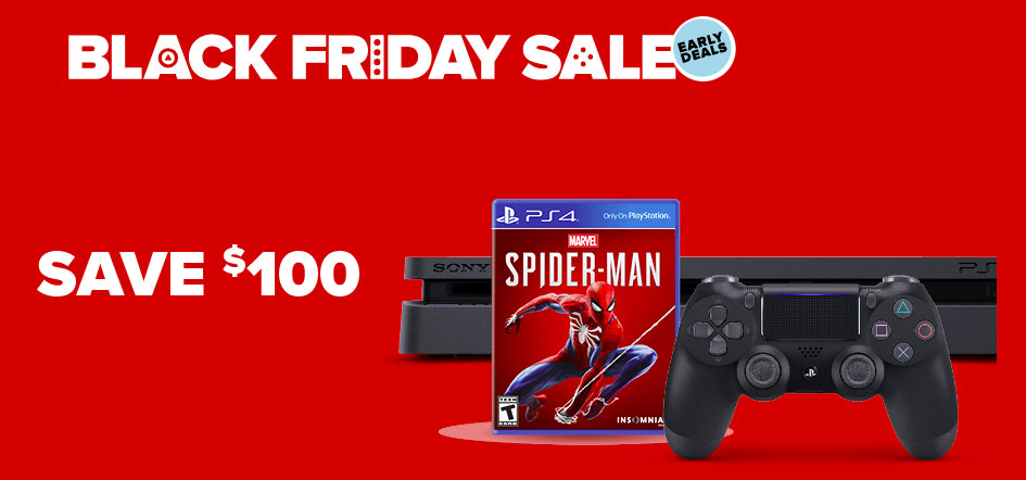 gamestop ps4 spiderman bundle