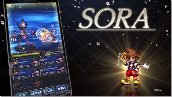 final fantasy brave exvius kingdom hearts