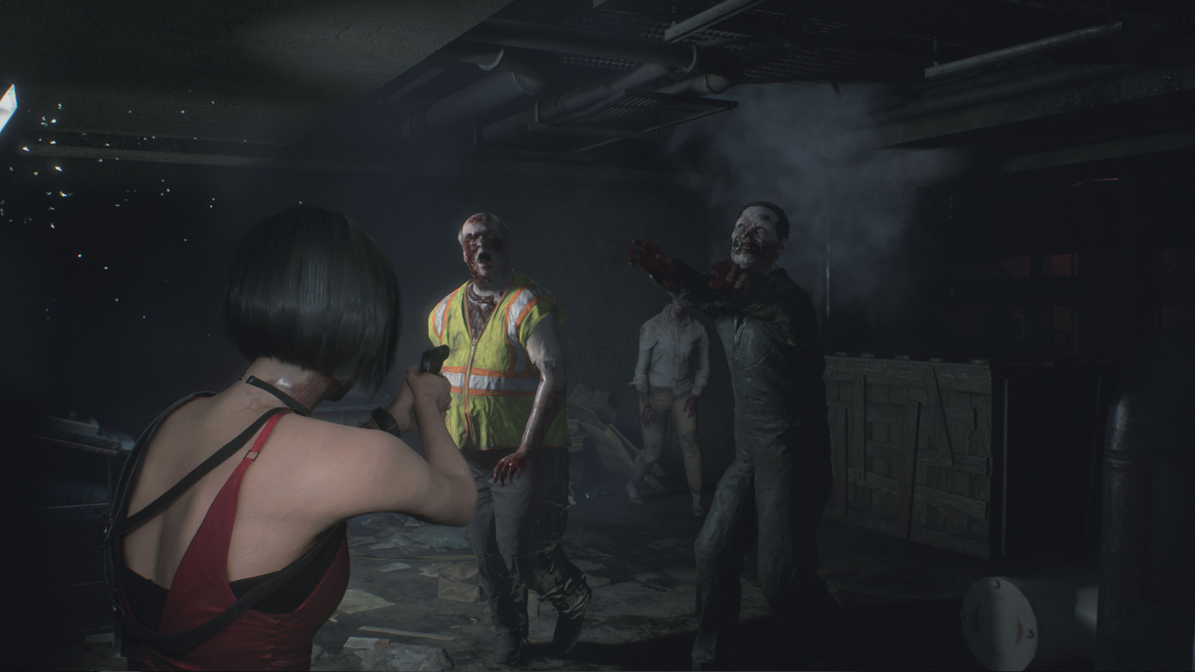 Resident Evil 2 Remake Gets New Footage Showing Mr. X And More From Ada -  Siliconera