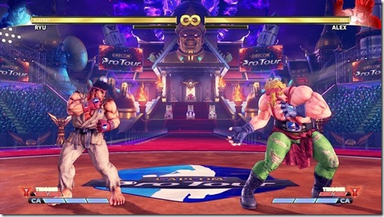street fighter v in-game ads