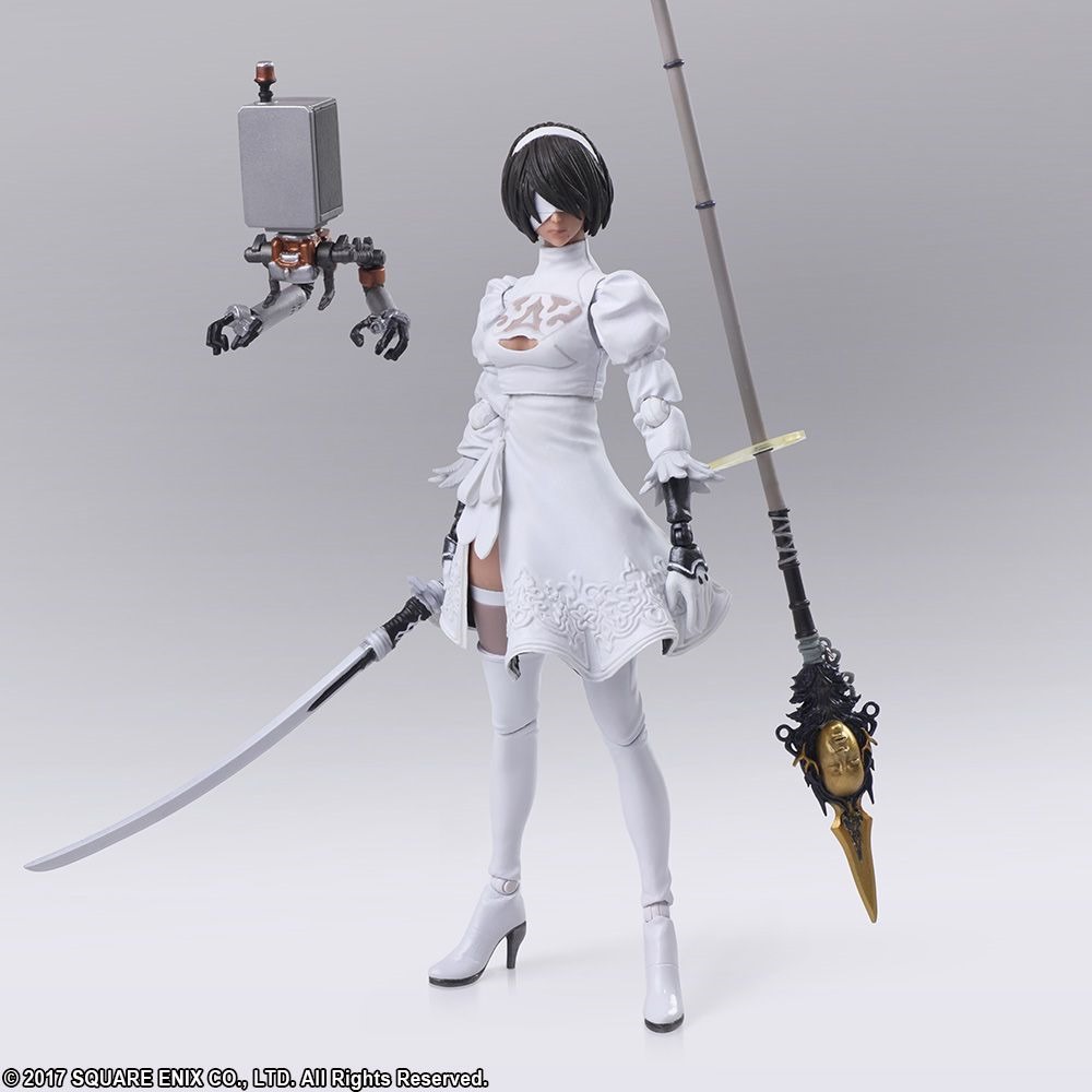 Nier Automata Bring Arts Releases Official 2p Figure And Improved 2b Version 2 0 In July 19 Siliconera