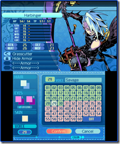 etrian odyssey nexus harbinger