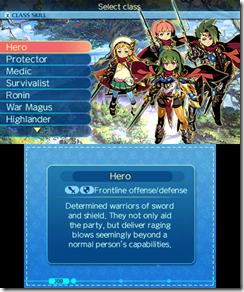 etrian odyssey nexus hero