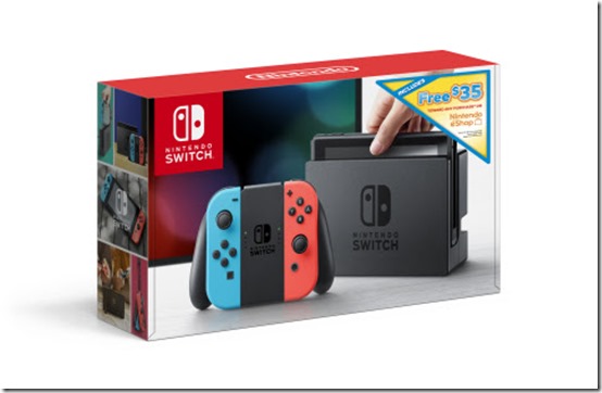 nintendo switch bundle eshop credit